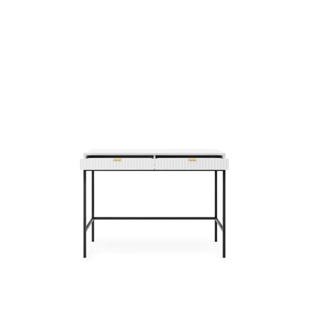 Стол туалетный Nova T104 104х50 Белый, Черный (1321470548) фото