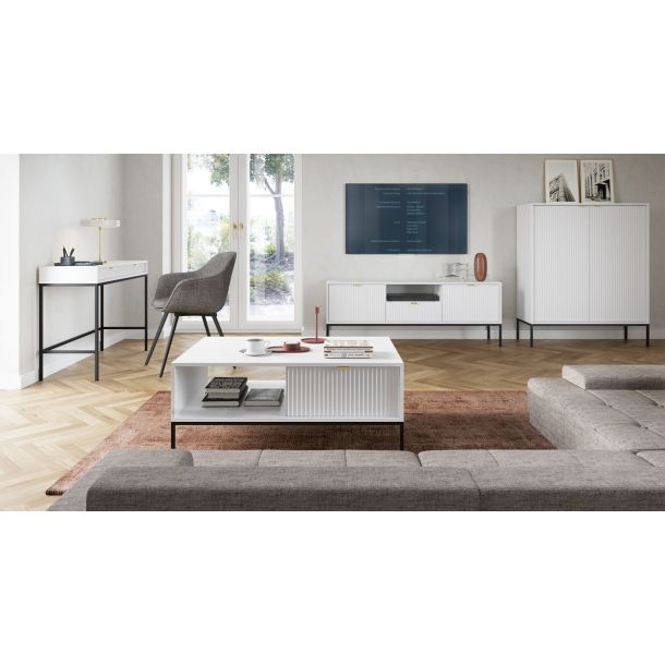 Стол туалетный Nova T104 104х50 Белый, Черный (1321470548) kupistul