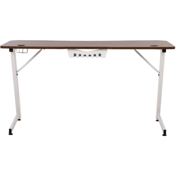 Стіл Hator Vast Essential 140x60 Білий, Wallnut (78731927) недорого