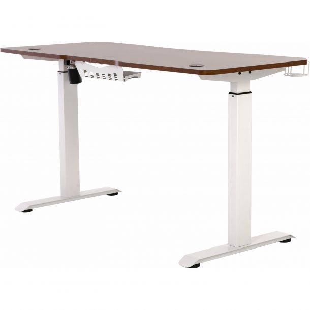 Стіл Hator Vast PRO 140x60 Білий, Wallnut (78734406) недорого