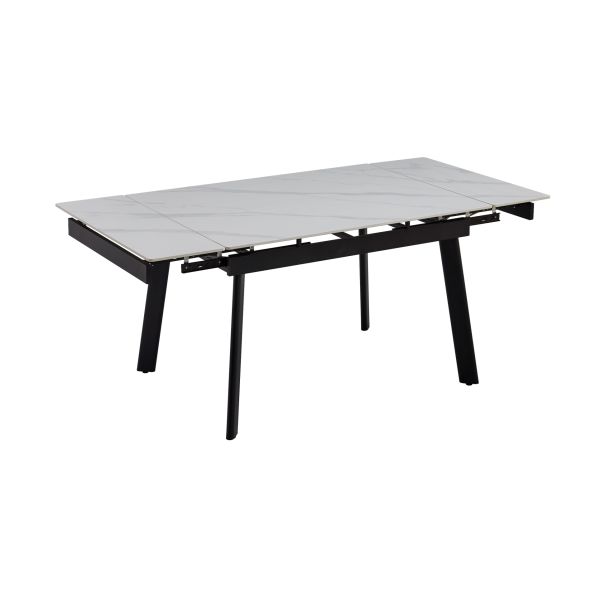 Стол Velvet 120х90 Snow White Matt, Черный (1011489666) в Киеве