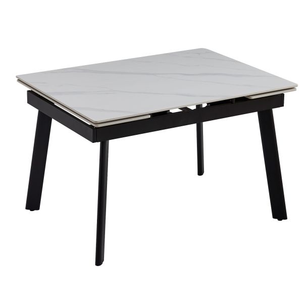 Стол Velvet 120х90 Snow White Matt, Черный (1011489666) в Украине