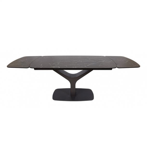 Стол Vulcan oval 160х90 Черный (521018538) в Киеве