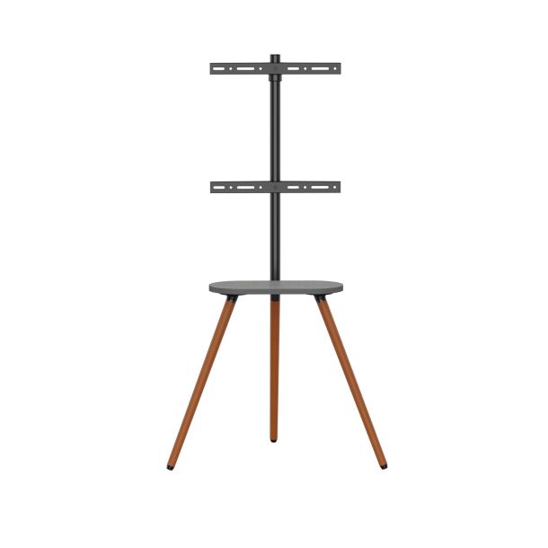 Стійка з кріпленням для телевізора OfficePro TVS226 43''-65'' Walnut wood, Black (1311470348) купить