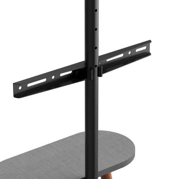 Стійка з кріпленням для телевізора OfficePro TVS226 43''-65'' Walnut wood, Black (1311470348) недорого