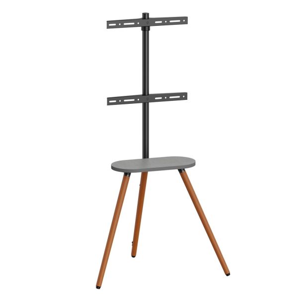 Стійка з кріпленням для телевізора OfficePro TVS226 43''-65'' Walnut wood, Black (1311470348) фото