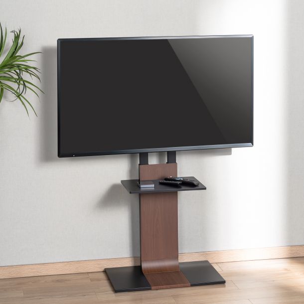 Стійка з кріпленням для телевізора OfficePro TVS535 37''-80'' Walnut wood (1311072294) дешево