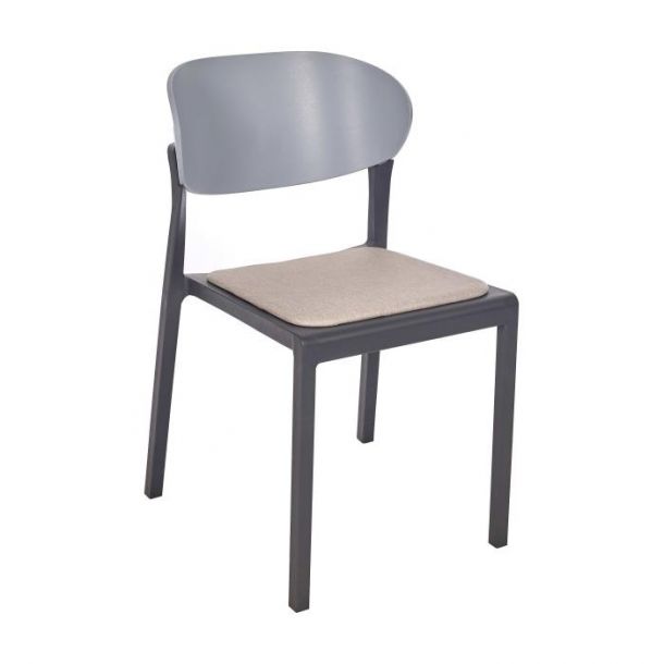 Стул Bake с подушкой anthracite, blue grey (1691270755) в Киеве
