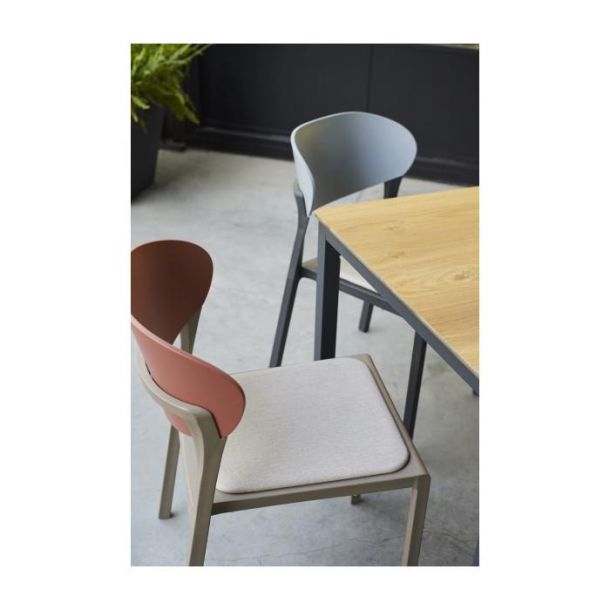 Стул Bake с подушкой anthracite, blue grey (1691270755) kupistul