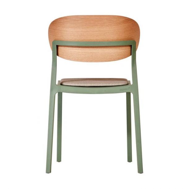 Стул Bake Wood с подушкой olivo (1691270790) цена