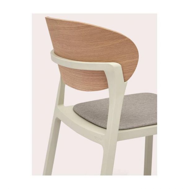 Стул Bake Wood с подушкой sand (1691270788) недорого