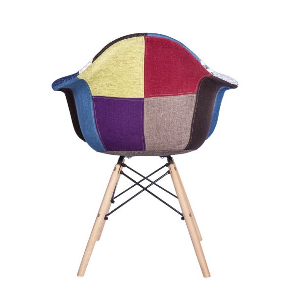 Стул HATTA Bryan Wood Arm Patchwork 1 (44478920) цена