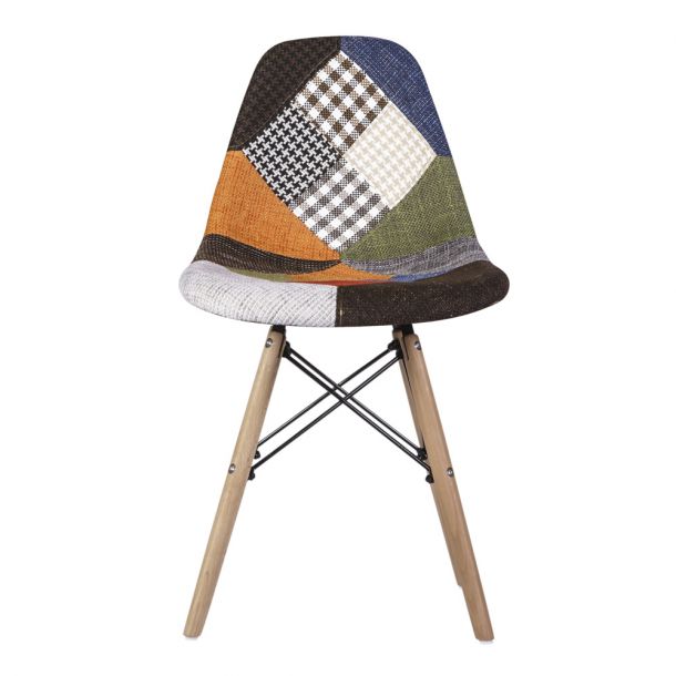 Стул HATTA Bryan Wood Patchwork 1 (44439776) дешево