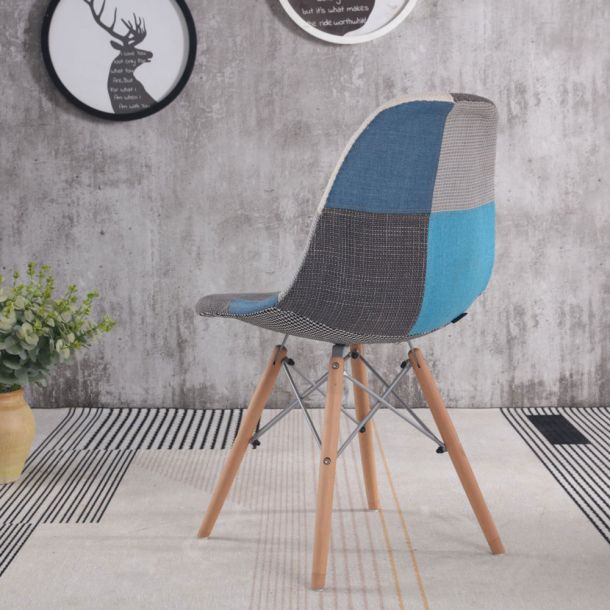 Стул HATTA Bryan Wood Patchwork 3 (44460293) дешево