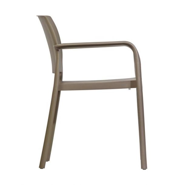 Стул Dock с подлокотниками taupe (1691270524) дешево