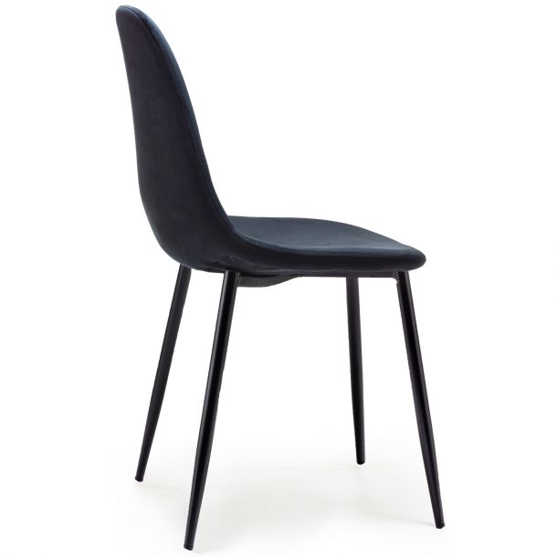 Стул HATTA Dora Velvet Черный (44513017) купить