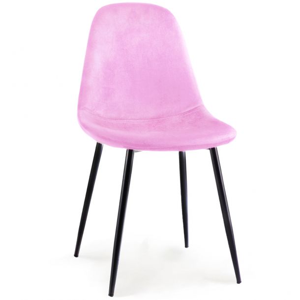 Стул HATTA Dora Velvet Розовый (44936280) с доставкой