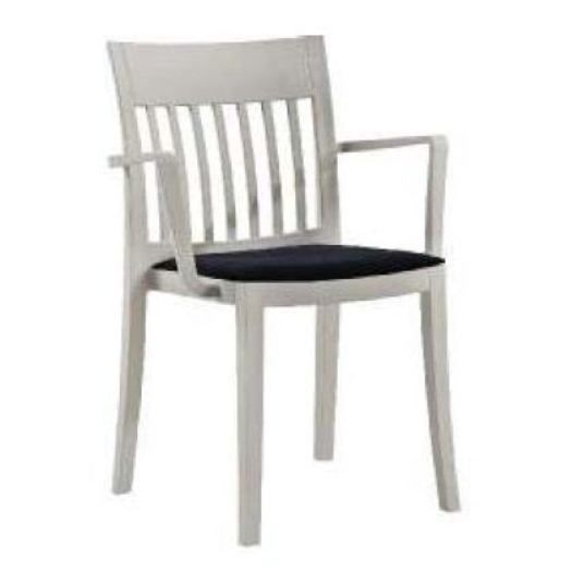 Стул Eden-K Soft 00153 Black, Светло-серый (27459357) недорого