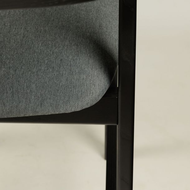 Стул Floki NEW Dark Grey, 9005 Черный  Ясень (611192196) фото