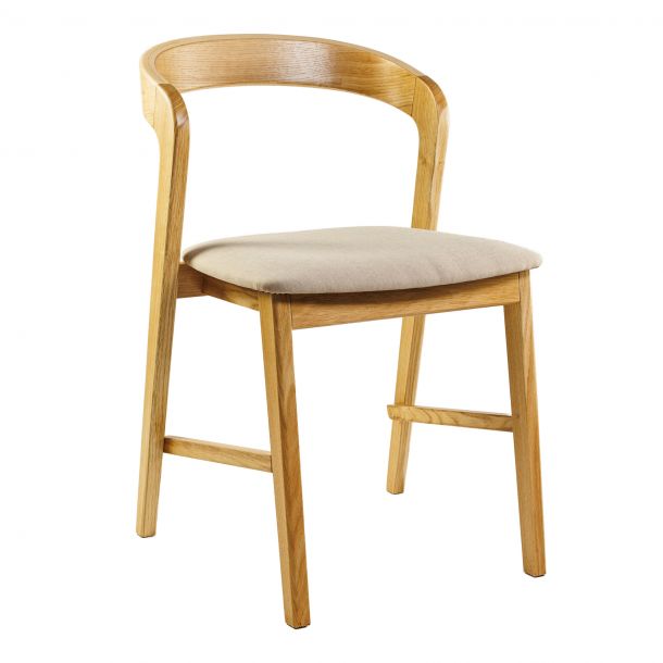Стул Floki NEW Beige, Натуральный Дуб (611192197) дешево