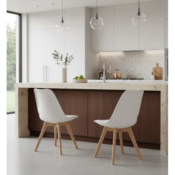 Стілець HATTA Asteria Eco Wood Білий (44231873) в интернет-магазине
