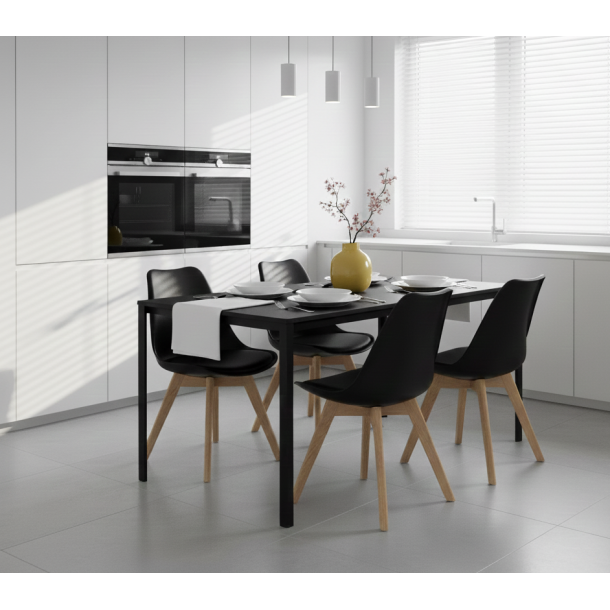 Стул HATTA Asteria Eco Wood Черный (44231872) kupistul