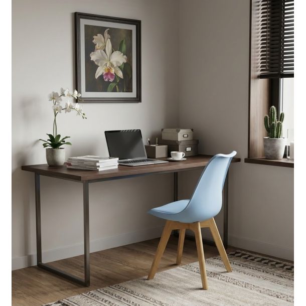 Стул HATTA Asteria Eco Wood Голубой (44373333) в Украине