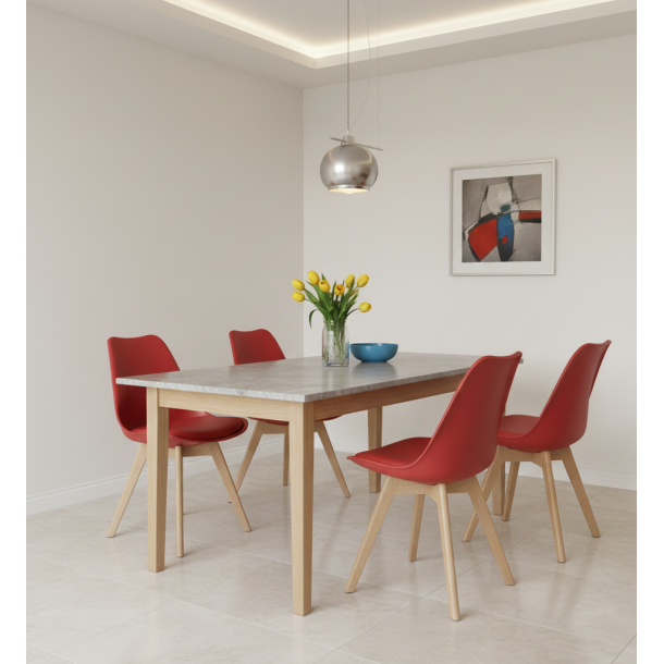 Стул HATTA Asteria Eco Wood Красный (44251804) kupistul