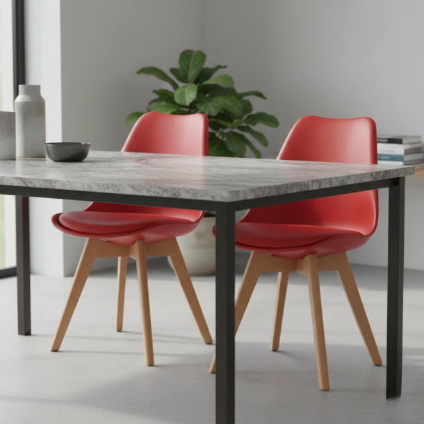 Стул HATTA Asteria Eco Wood Красный (44251804) в интернет-магазине