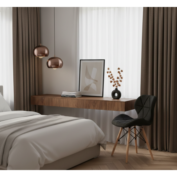 Стілець HATTA Astra Velvet Wood Чорний (44527595) в интернет-магазине