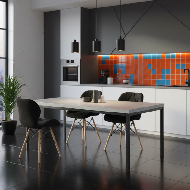 Стілець HATTA Astra Velvet Wood Чорний (44527595) в Украине