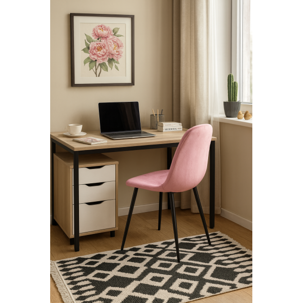 Стул HATTA Dora Velvet Розовый (44936280) в Киеве