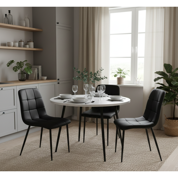 Стілець HATTA Indigo Eco Чорний, Чорний (44829745) kupistul
