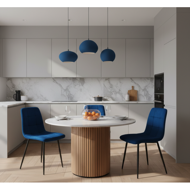 Стул HATTA Indigo Velvet Темно-синий (44556610) цена