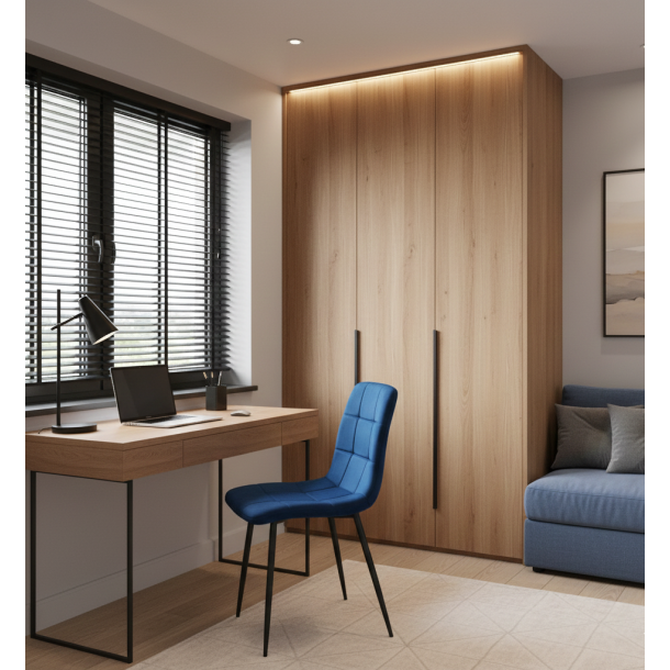 Стул HATTA Indigo Velvet Темно-синий (44556610) kupistul