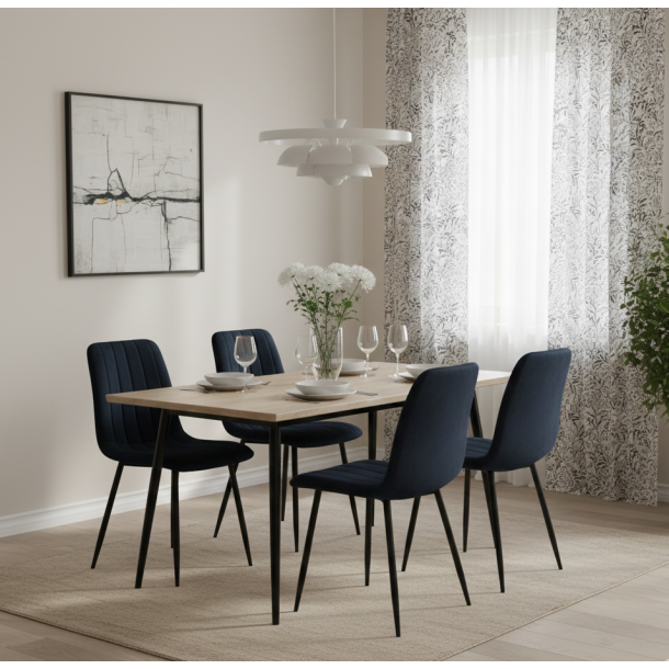 Стул HATTA Petty Velvet Черный (44735869) kupistul