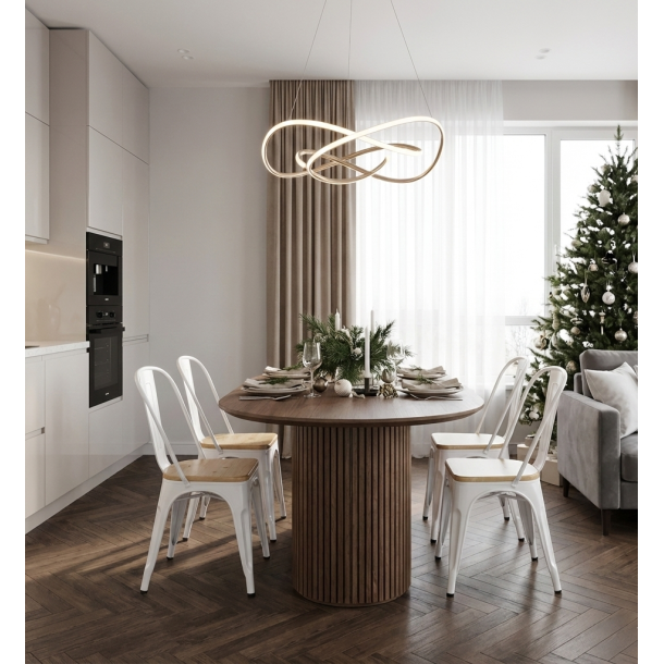 Стул HATTA Practic Wood Белый (44478926) фото