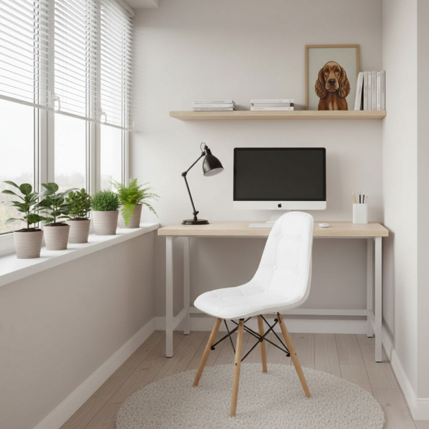 Стул HATTA Praga Eco Wood Белый (44439774) в Киеве