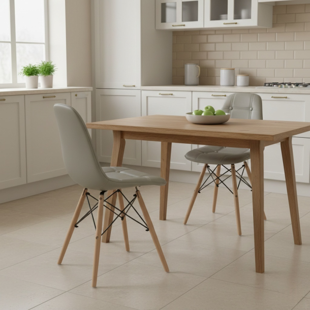 Стул HATTA Praga Eco Wood Серый (44460294) в Украине