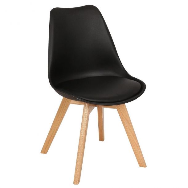 Стул HATTA Asteria Eco Wood Черный (44231872) в Киеве