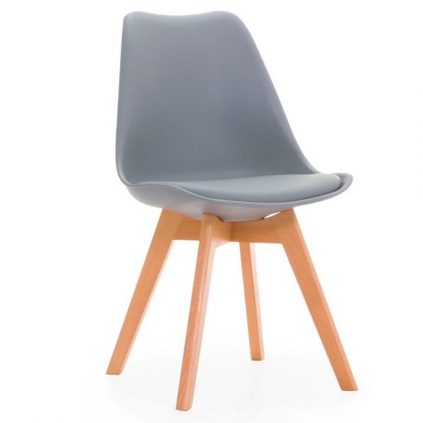 Стул HATTA Asteria Eco Wood Серый (44372434) в интернет-магазине