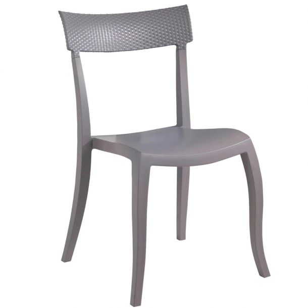 Стул Hera-SP Rattan Серый Шторм (27185770) недорого