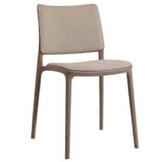 Стул Joy-S Soft Seat-and-Back 00563 Beige, Серо-коричневый (27459162) недорого