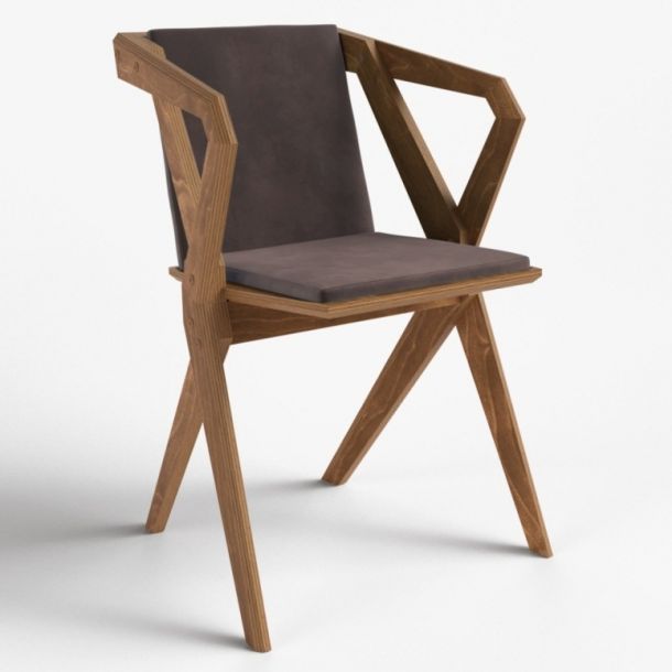 Стілець Kio Soft Basel 02, LBrown (60474104) недорого