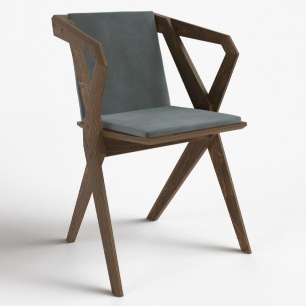 Стул Kio Soft Basel 14, Brown (60474124) недорого