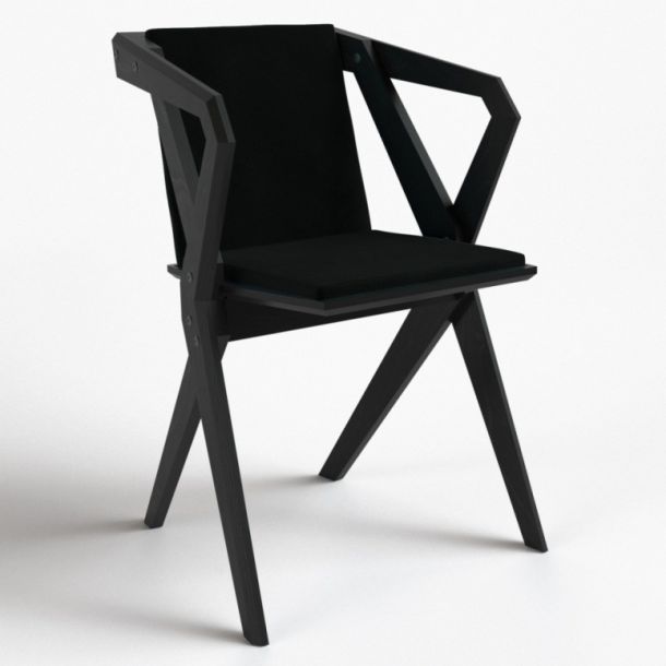 Стілець Kio Soft Basel 16, Black (60474118) недорого