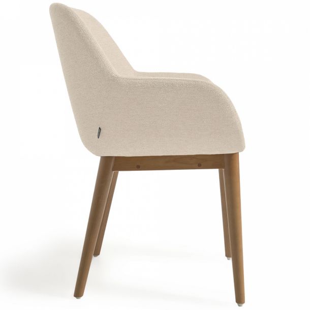 Стул Konna Wood Бежевый (90935775) дешево