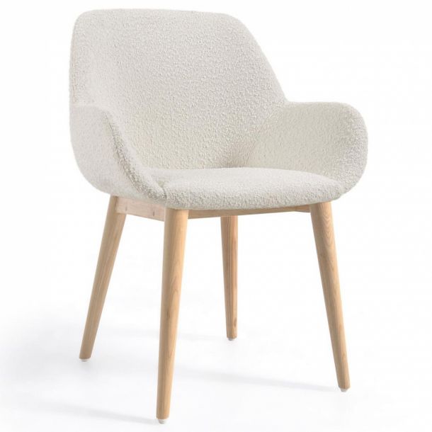 Стілець Konna Wood Wool Білий (90935789) в Украине