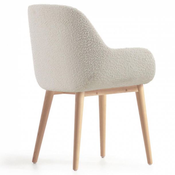 Стілець Konna Wood Wool Білий (90935789) цена