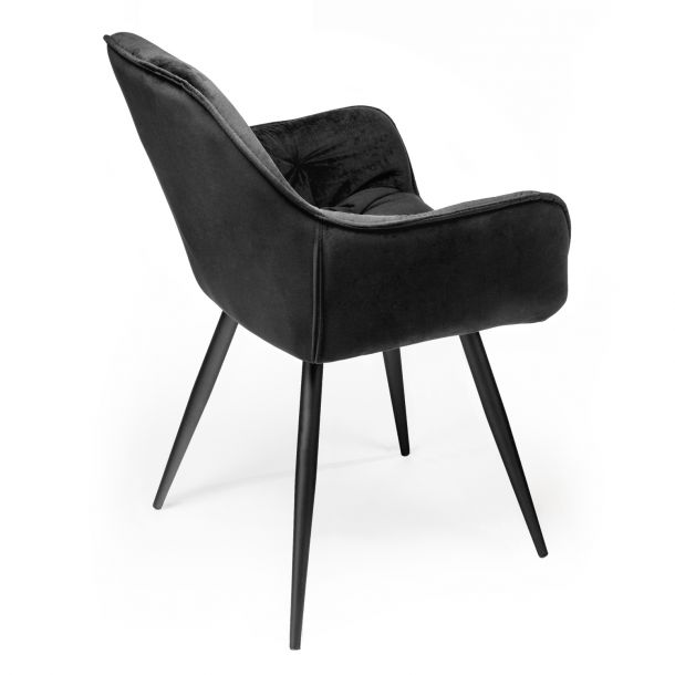 Стул HATTA Legend Velvet Черный (44474950) kupistul